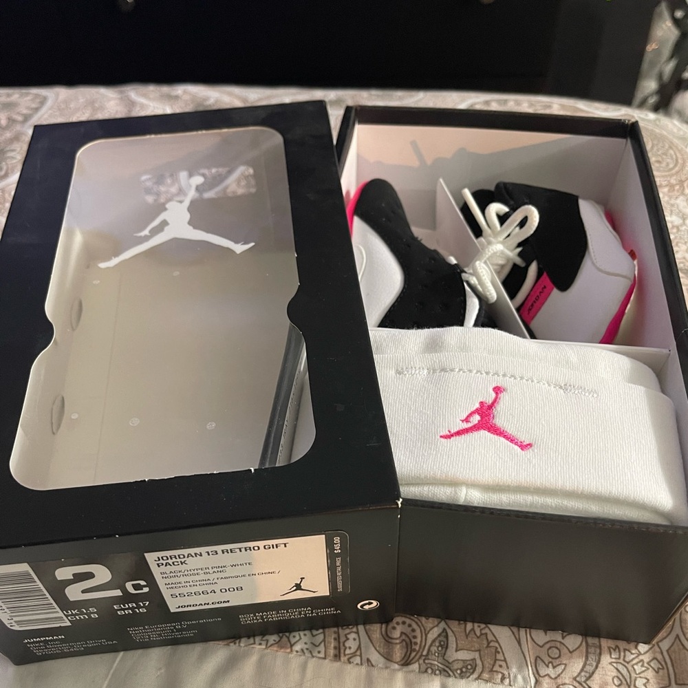 Jordan girls newborn baby shoes